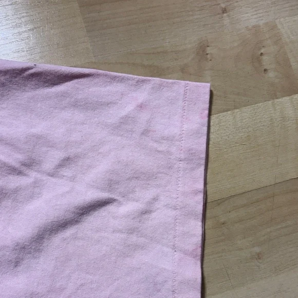 Bape Pink Shark Tee with Silver Zip and Red/Black Graphic - Picture 6 of 8